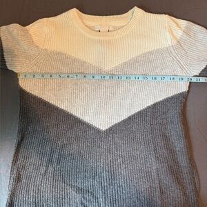 Design HISTORY Color Block Sweater